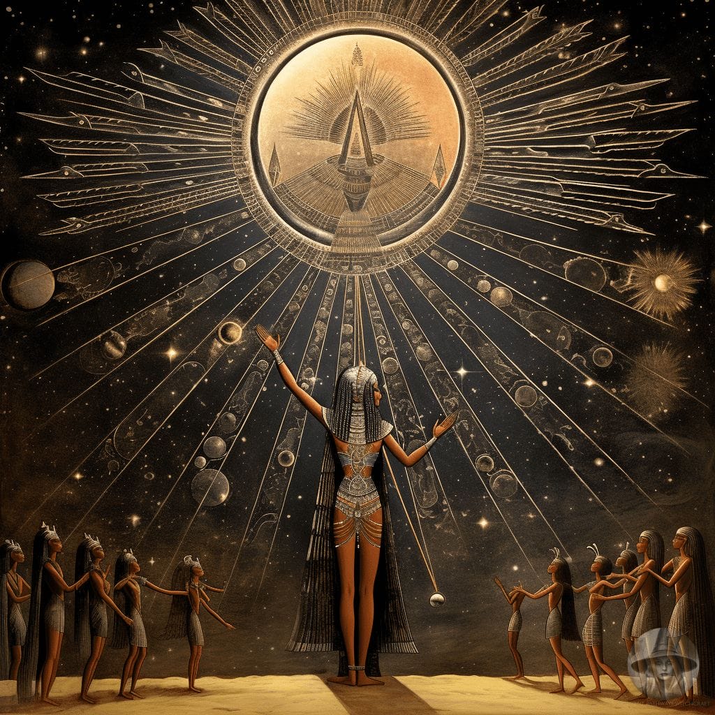 Balancing Cosmic Harmony: A Tarot Journey with Ma’at (07-29-23)