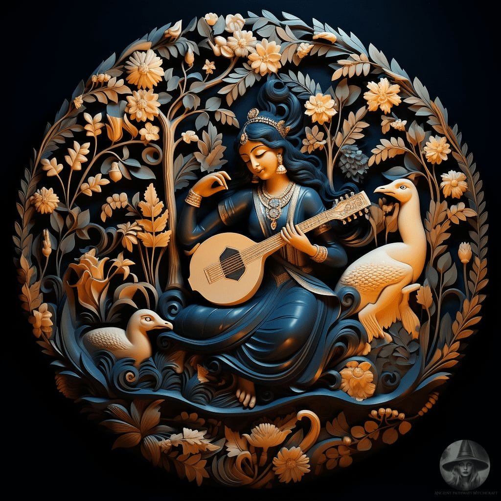 Unlocking Wisdom Through Tarot: A Journey with Saraswati (09-10-23)