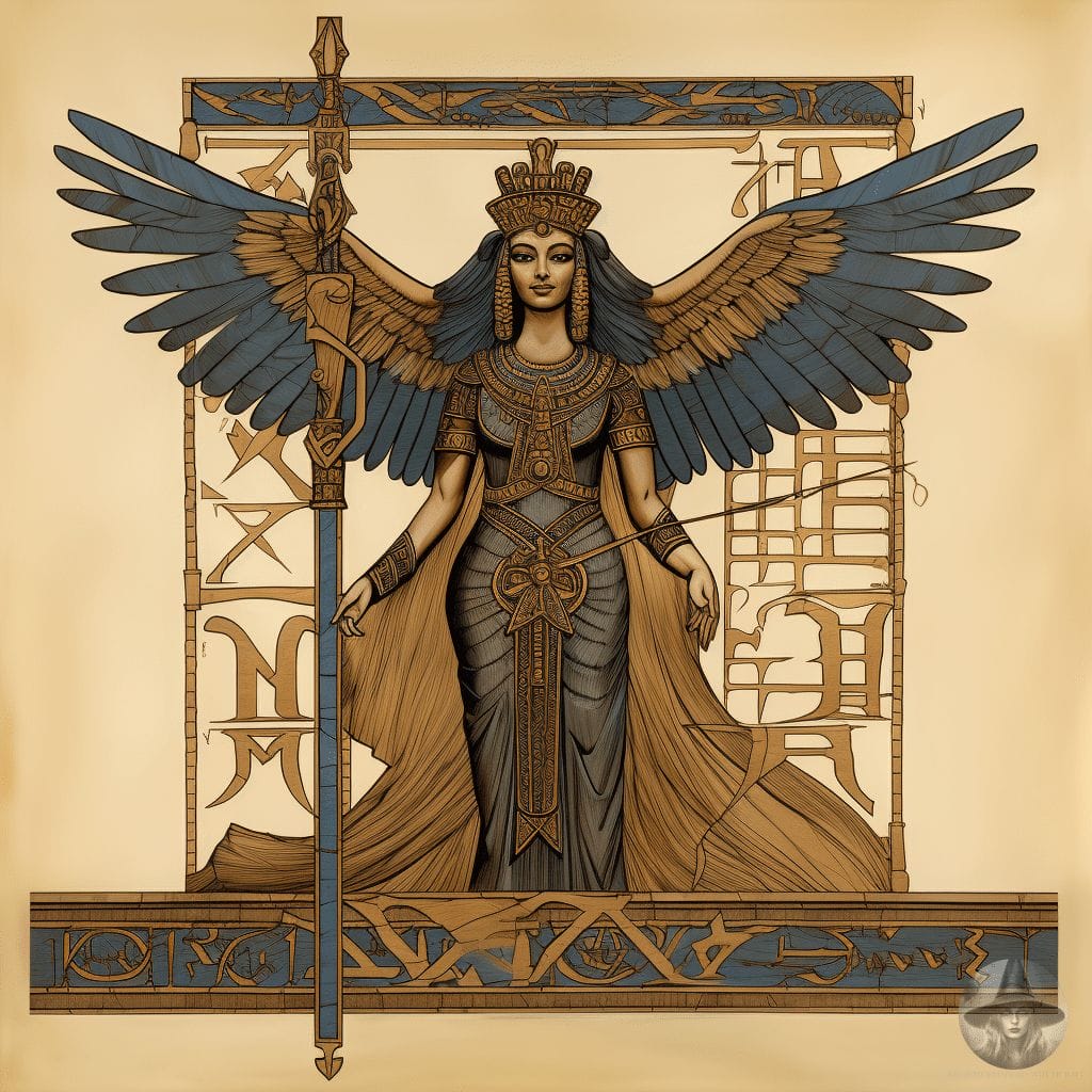 Balancing Acts: Unveiling Ma’at’s Wisdom Through Today’s Tarot Spread (02-14-2024)